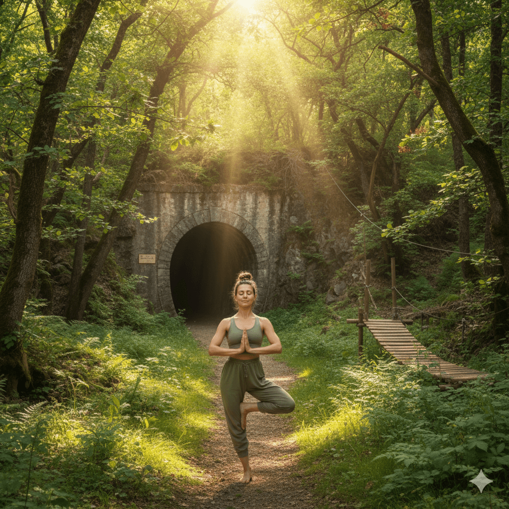 yoga-nel-bosco-toscana-parco-del-battiferro